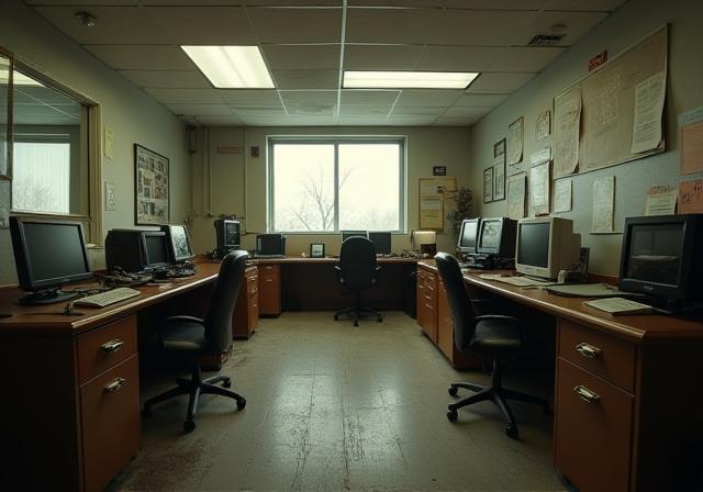 商業オフィス改装前